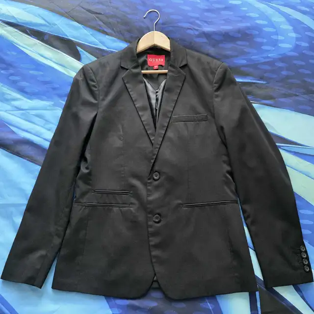 Guess Black Blazer Size S in Men's in City of Toronto - Image 2