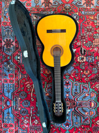 Yamaha CG182sf flamenco classical guitar + case