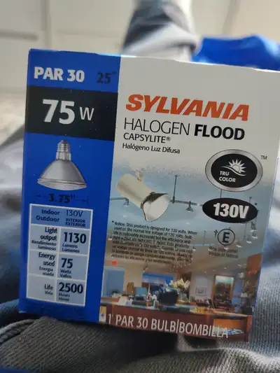 75 watt Par 30 Tru Color Brand New case of 10 35 dollar's