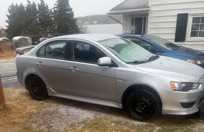 2012 lancer to trade for truck,atv,aluminum boat and motor etc. car works good easy on gas inspected...