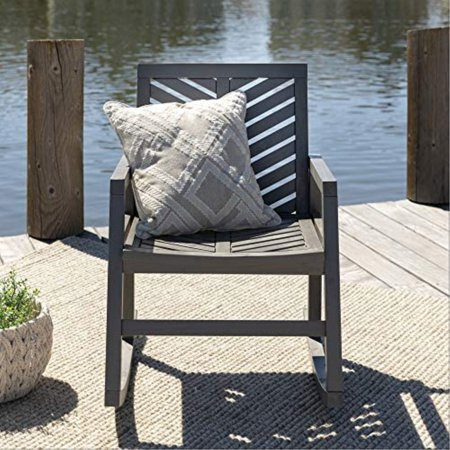 Vincent Outdoor Chevron Rocking Chair in Dining Tables & Sets in Mississauga / Peel Region - Image 2