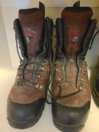Haix chainsaw boots