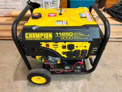Champion generator 11500/9000 in very good condition