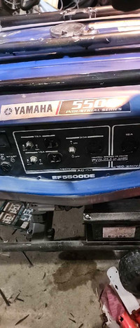 Yamaha 5500 generator 