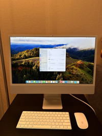 iMac (24-inch, M1, 2021)   M/ 16GB   RAM/ 1TB - Applecare+