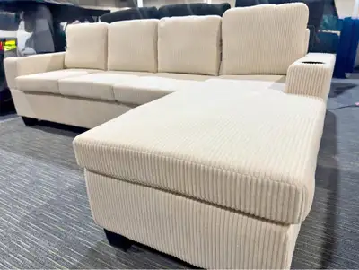 Sectional Fabric 4 Seater Couch!!, View more
