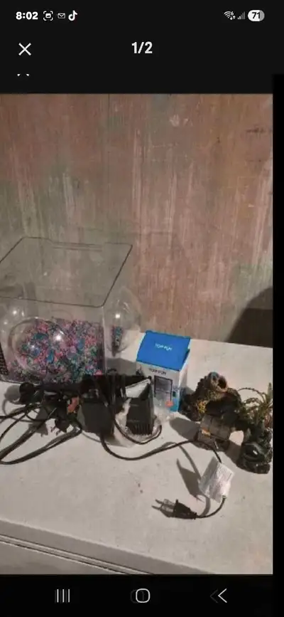 Plastic fish tank, View more