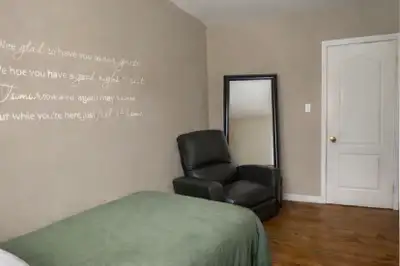 Room For Rent in Family home close to Square One. Room is private and has a lock on it, common areas...
