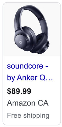 soundcore Anker Q20i BLUETOOTH Noise Cancelling Headphone