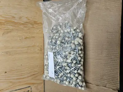 2"long Nylon head screws, metal to wood, new bag, View more