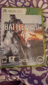 Battlefield 4 xbox 360 game