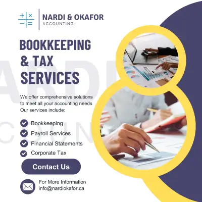 Why hire a full-time accountant when you only require services for a few hours a month? Nardi & Okaf...