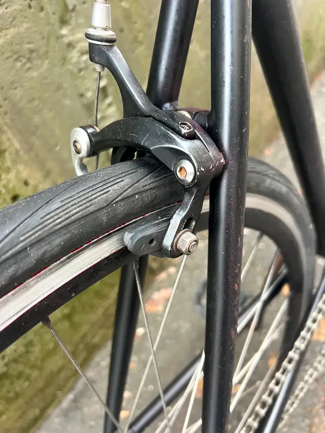 Black real steel chromoly single speed/fixie Damco track in Fixie (Single Speed) in City of Toronto - Image 10