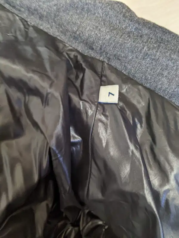 Moncler Men Montgenevre Grey Wool Puffer Jacket Size 7 / XXL in Men's in Mississauga / Peel Region - Image 9