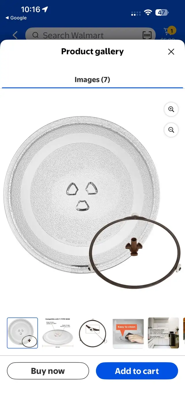 Microwave Glass Turntable Plate All Sizes Available in Microwaves & Cookers in Mississauga / Peel Region - Image 2