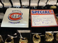 Vintage Montreal Canadiens 1970s Decal Sticker Showcase 319