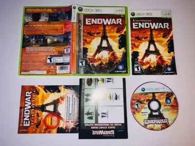 Like New Complete + Inserts End War Xbox 360 $18, View more