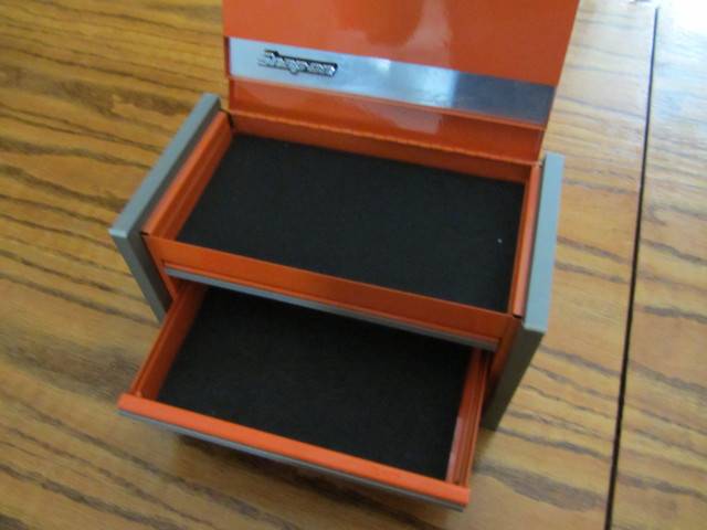 Snap-on Mini Micro Upper Top Tool Box Base  Cabinet Orange in Tool Storage & Benches in Oakville / Halton Region - Image 3