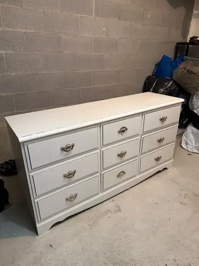 White 9-Drawer Dresser, View more