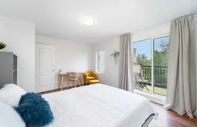 Master Bedroom with Attached Washroom and Balcony (Aug 1)