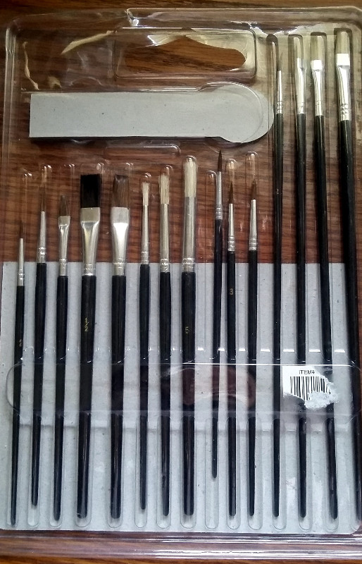 15 NEW Artist paint brushes - $8 in Hobbies & Crafts in Strathcona County