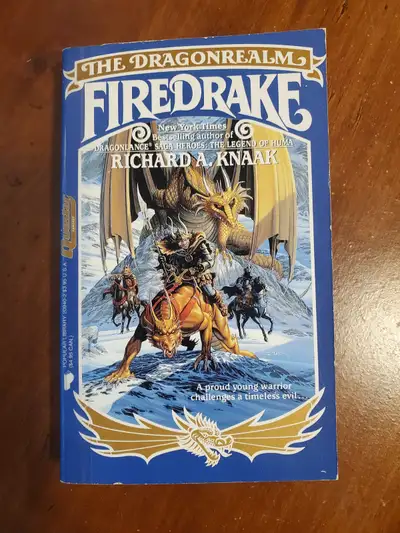 Epic fantasy novel - Firedrake by Richard A. Knaak, View more