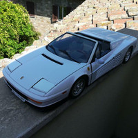 Ferrari Testarossa cabrio 1/8 POCHER White 7 elaborated K52
