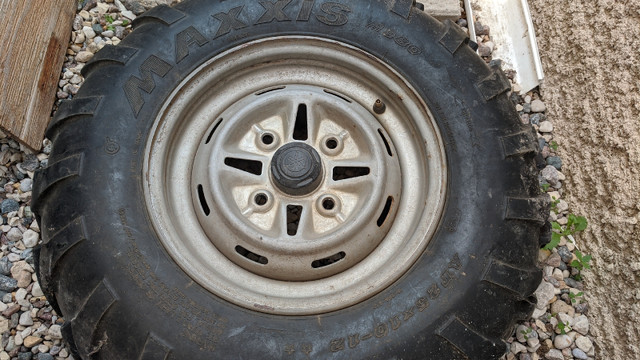 WANTED two  YAMAHA WHEEL  Rims steel Grizzly 10-12 in ATVs in Winnipeg