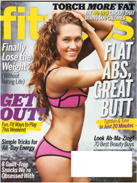 Fitness Magazine October 2013: Christi Marracini Flat Abs