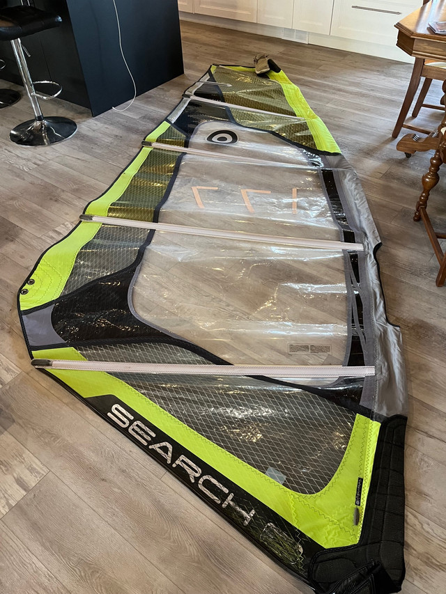 4.5 sm Neil Pryde Monofilm windsurfing sail $75. Sold to Dom in Water Sports in St. Catharines