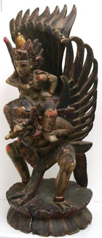 Garuda Riding Vishnu