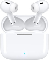 Wireless Headphones,Bluetooth5.3 earbuds - White