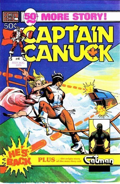 Captain Cannuck 1975-1981 Comely Comics in Comics & Graphic Novels in Tricities/Pitt/Maple - Image 3