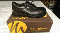 Brand New in box Men's dress casual safety Leather shoes size 9 