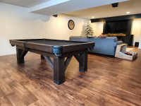 New 1" Slate Pool Tables, many models/styles to choose from