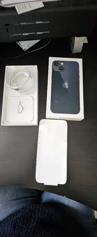 IPHONE 13 128GB unlocked Comes with a tempered glass Excellent condition Used it for a little time f...