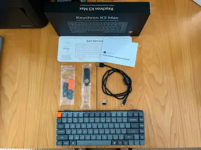 Keychron K3 Max Wireless Mechanical Keyboard (Non Hot-Swappable), View more