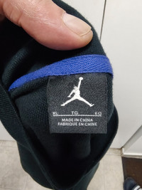 Air Jordan Men's Black Polo Shirt Like New Size XL