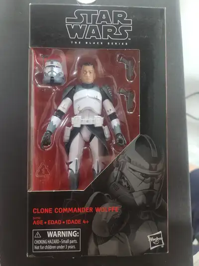 Star Wars Black Series Clone Commander Wolffe  MIB, View more