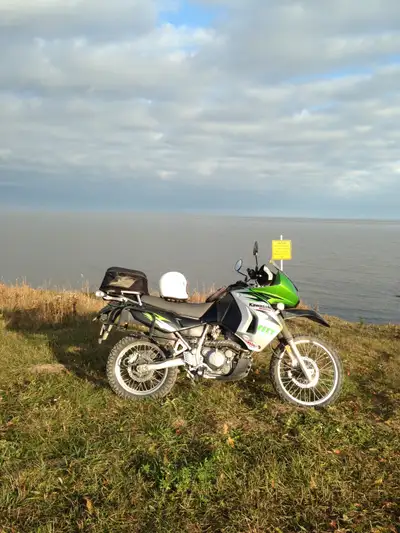 2008 klr 650 new front sprocket new brakes good battery new chain new rear tire comes with saddle ba...