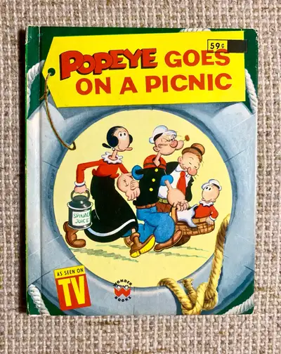 Popeye - Goes on a picnic (c) 1976, View more