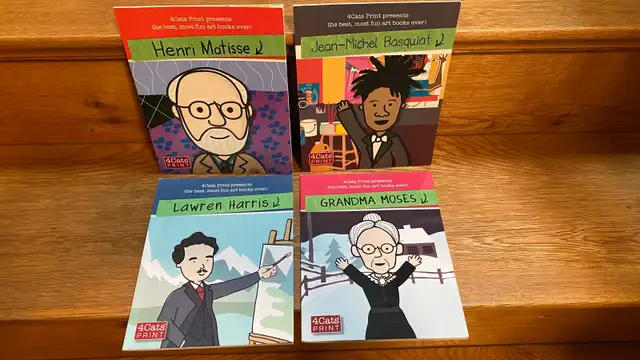 4 Artist biographies by 4Cats Print in Children & Young Adult in Oshawa / Durham Region - Image 2