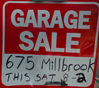 Multi- family garage sale