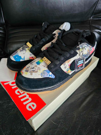 Nike x Supreme Rammellzee SB Dunk Low Size 10.5