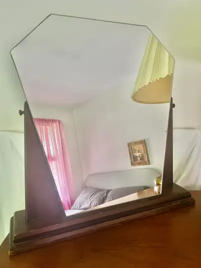 Vintage dresser mirror, View more
