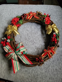 Christmas Grapevine Wreath