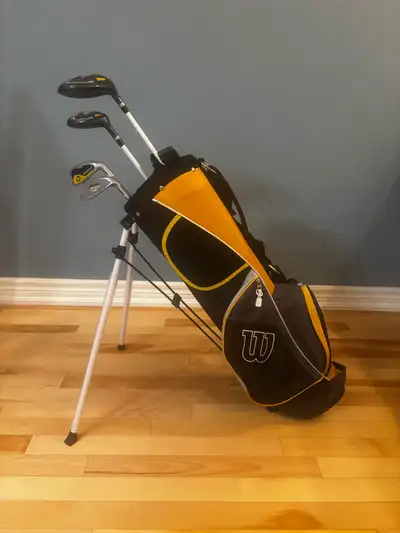 jr golf clubs (2 sets) Wilson Profile & King Cobra, View more