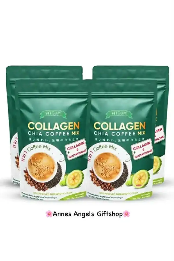 Fitgum Collagen Chia Coffee Mix $18 in Other in Calgary - Image 3