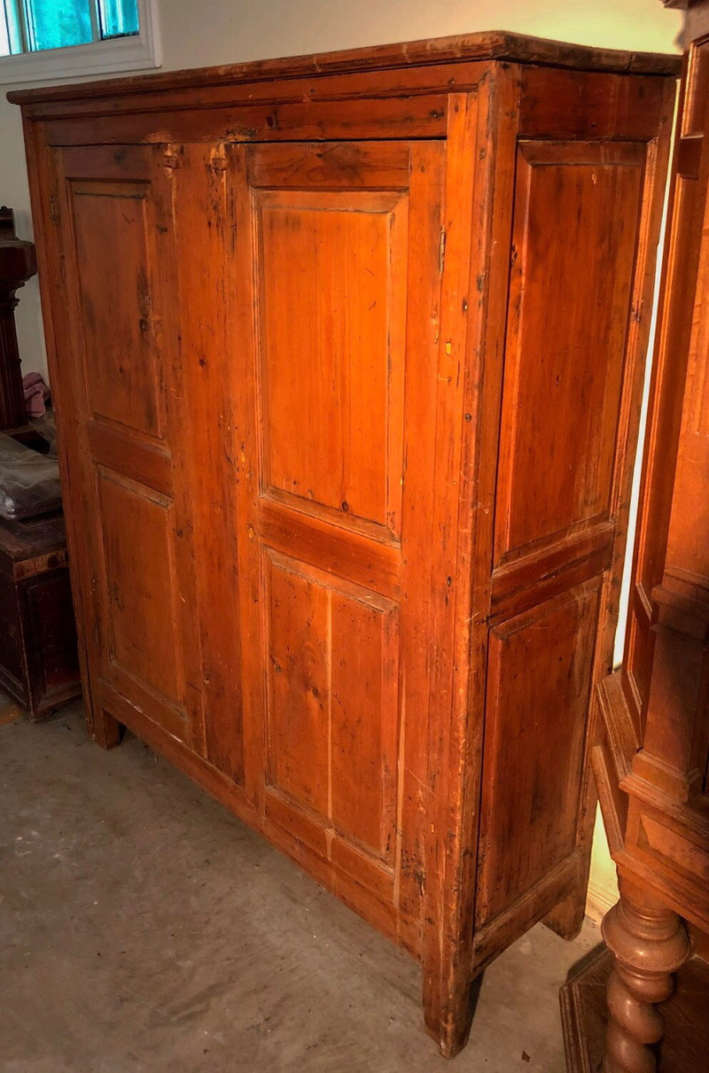 Primitive Quebec Pine Armoire Hutches & Display London
