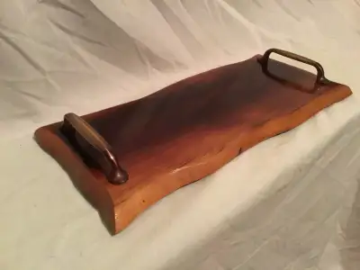 Live edge tray , View more